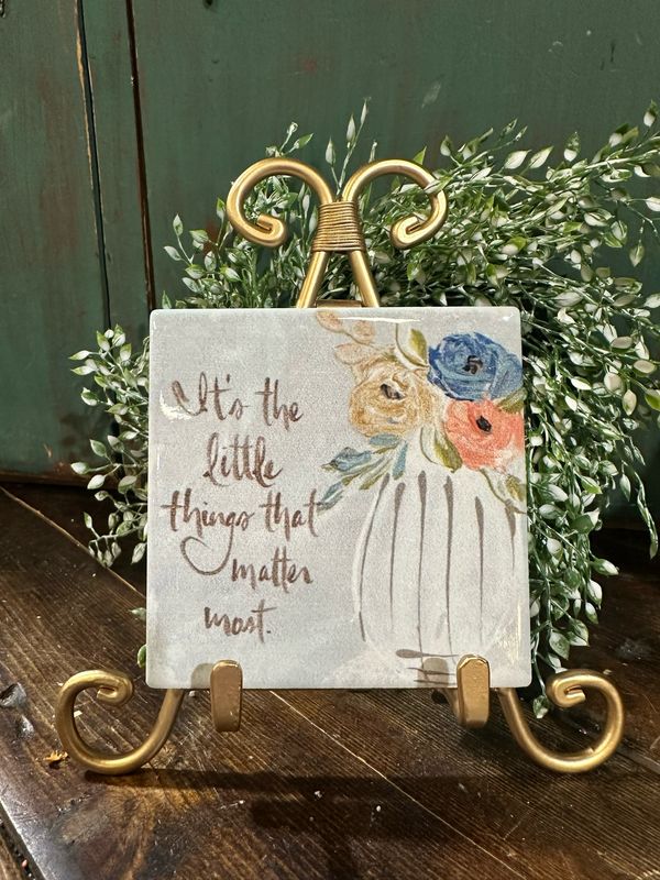 SCM 4x4 Coaster Its The Little Things