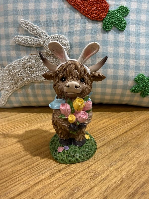 Ger 5.5" Flowers Easter High