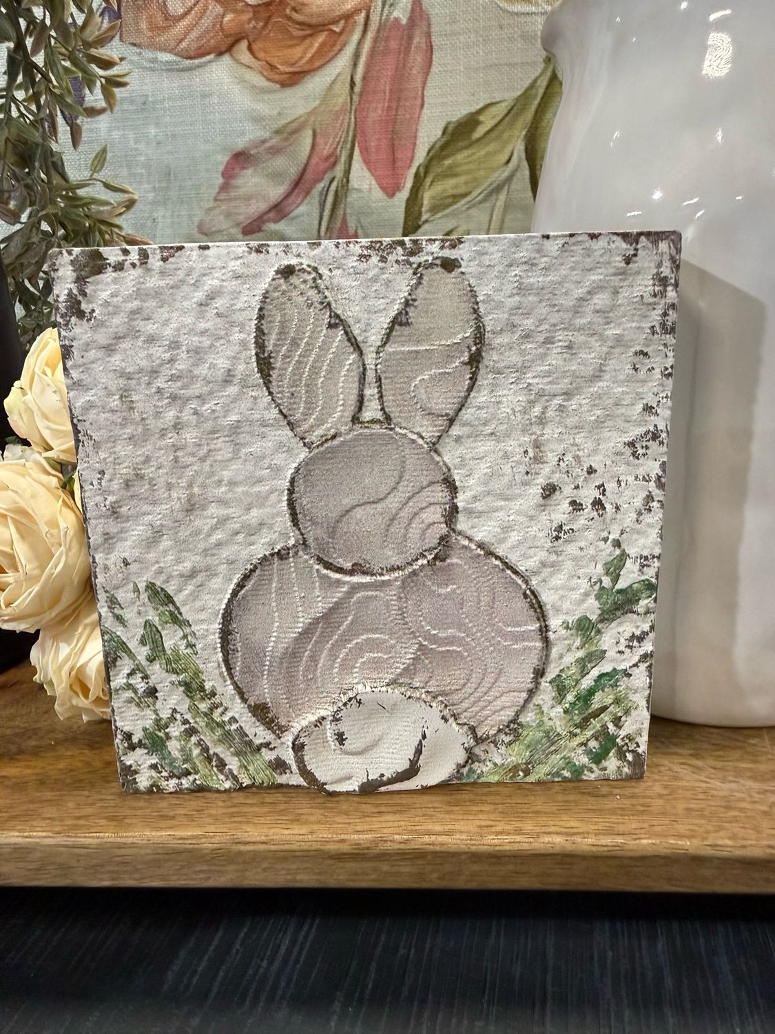 Ger Gray Bunny Block 5.91"