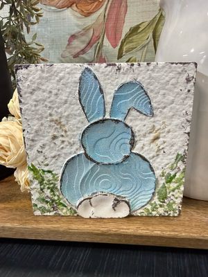 Ger Blue Bunny Block 5.91"