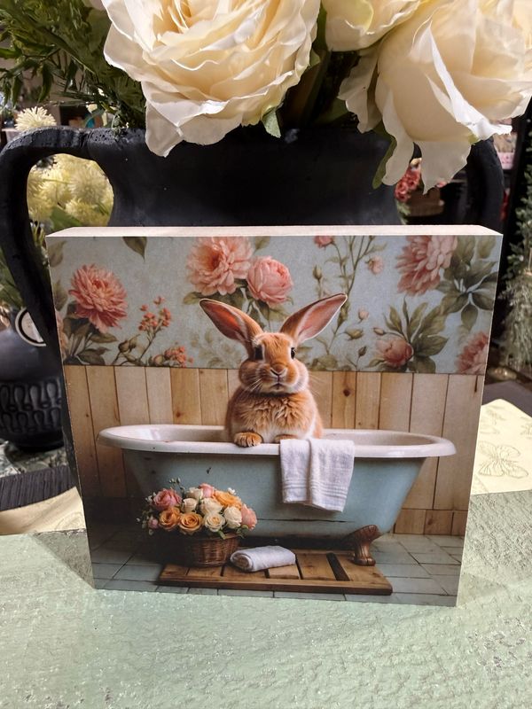 BBE 5x5 Blue Tub Bunny