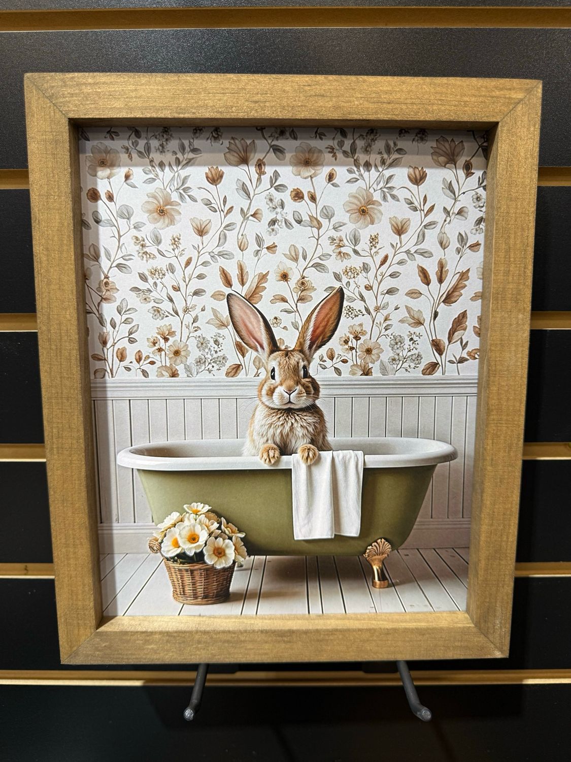 BBE Green Tub Bunny 9x11