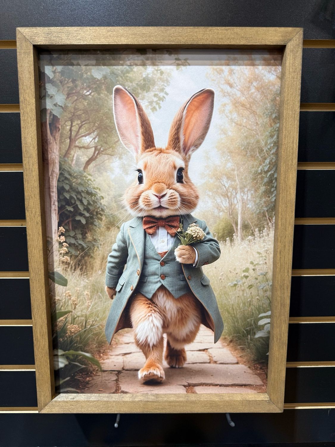 BBE Suit Walking Bunny 13x19