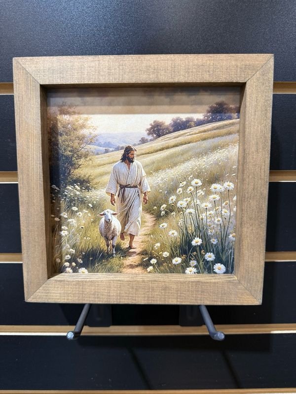 BBE Jesus W Sheep 7.25x7.25