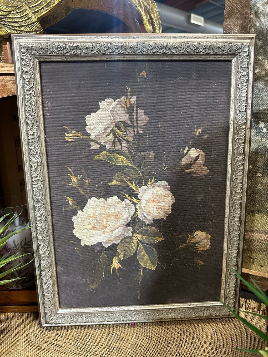 PLH 12x16 Moody Still Life Rose