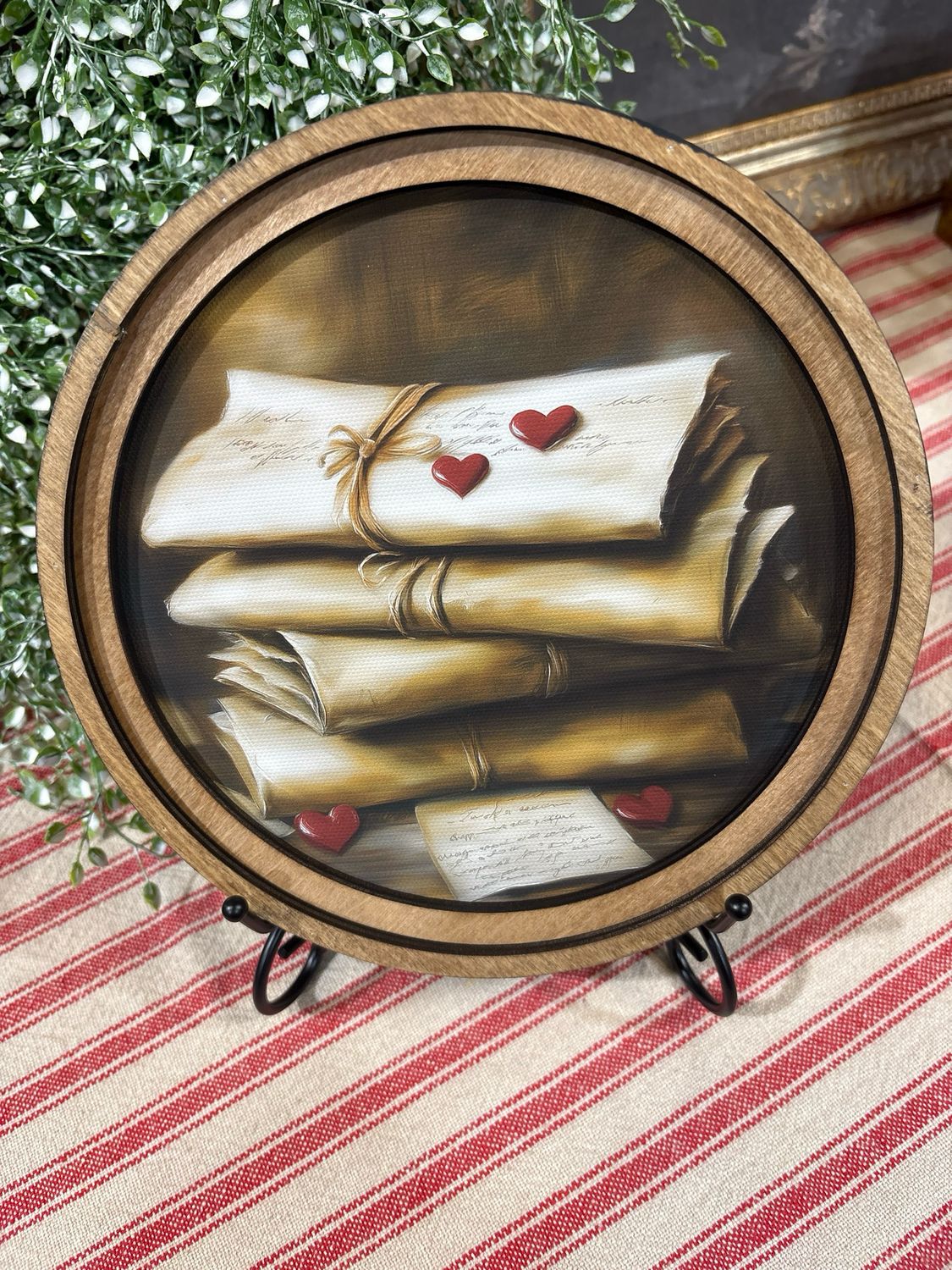 Red 8" R Love Letters