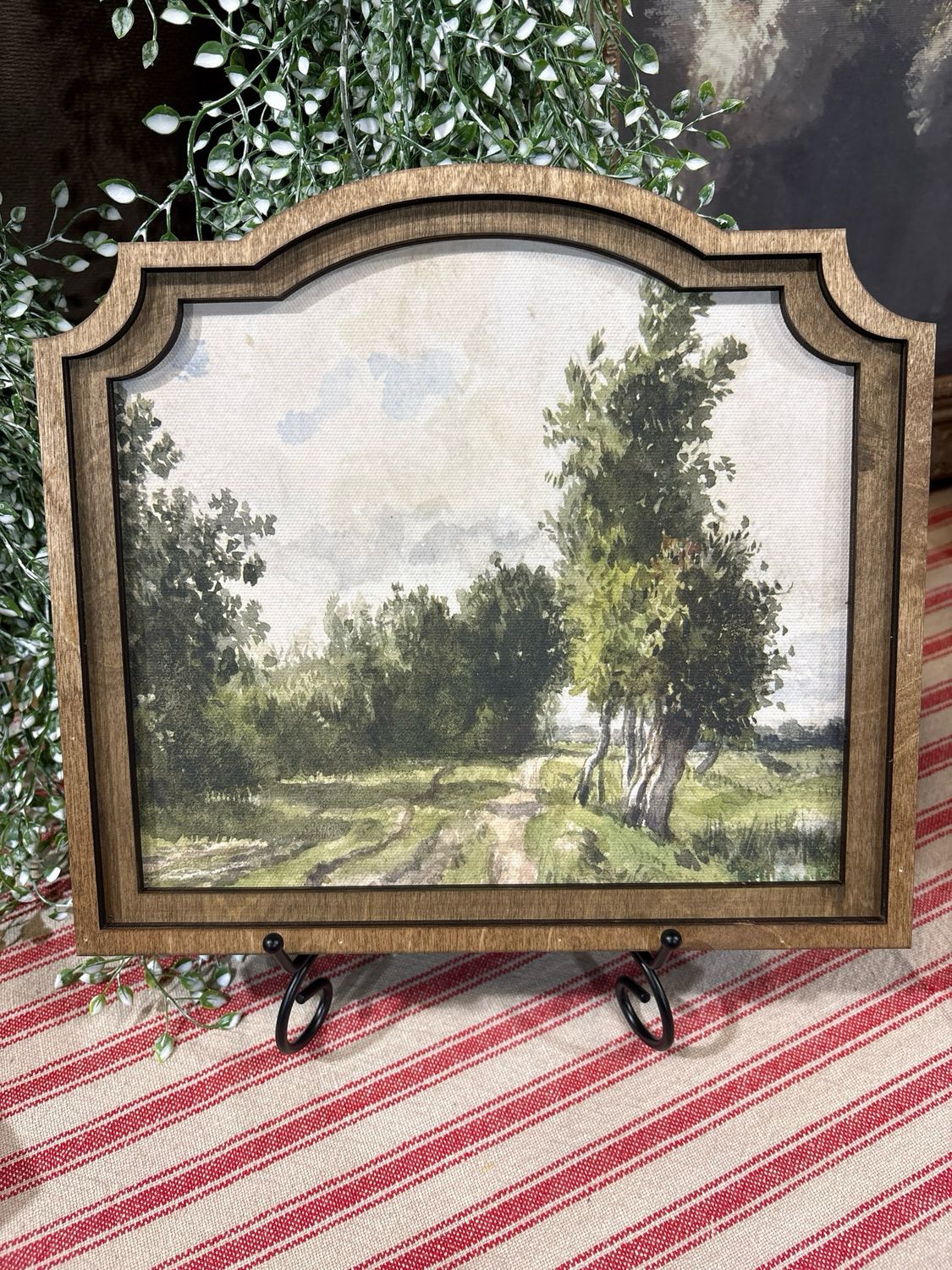 Red 10x9 Dirt Road Landscape