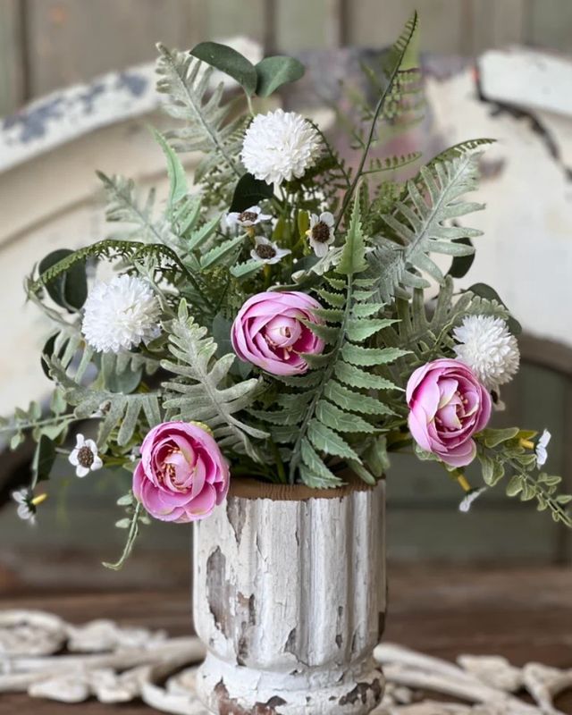 Lan 18" Pink Bloomsbury Hill Bush