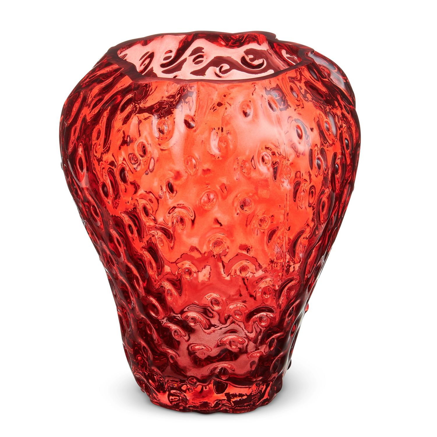 ARL 6.5" Strawberry Bouquet Vase