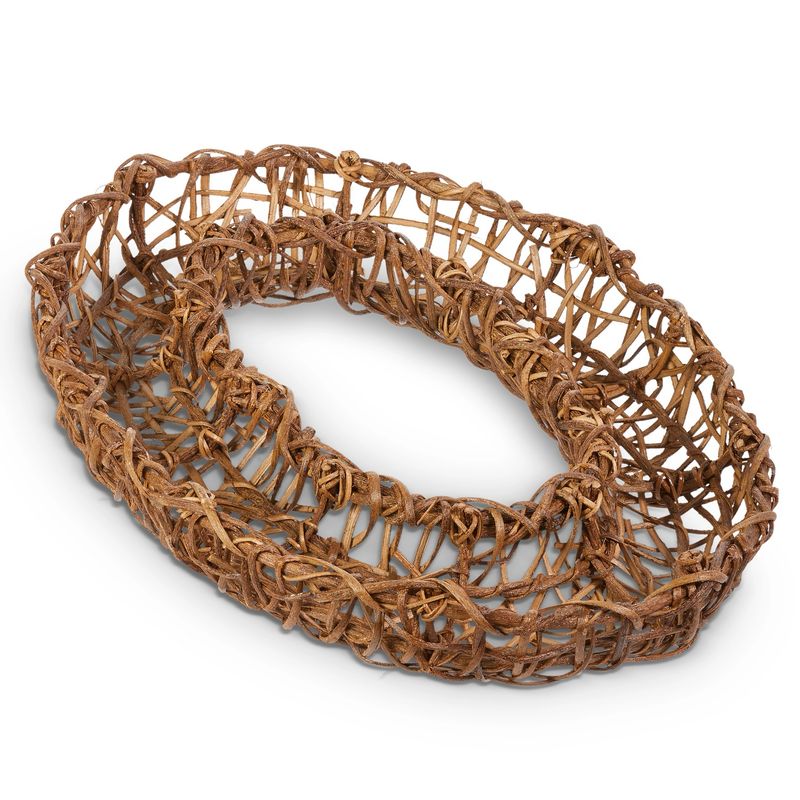 ARL Oval Wicker Wreath 29x22