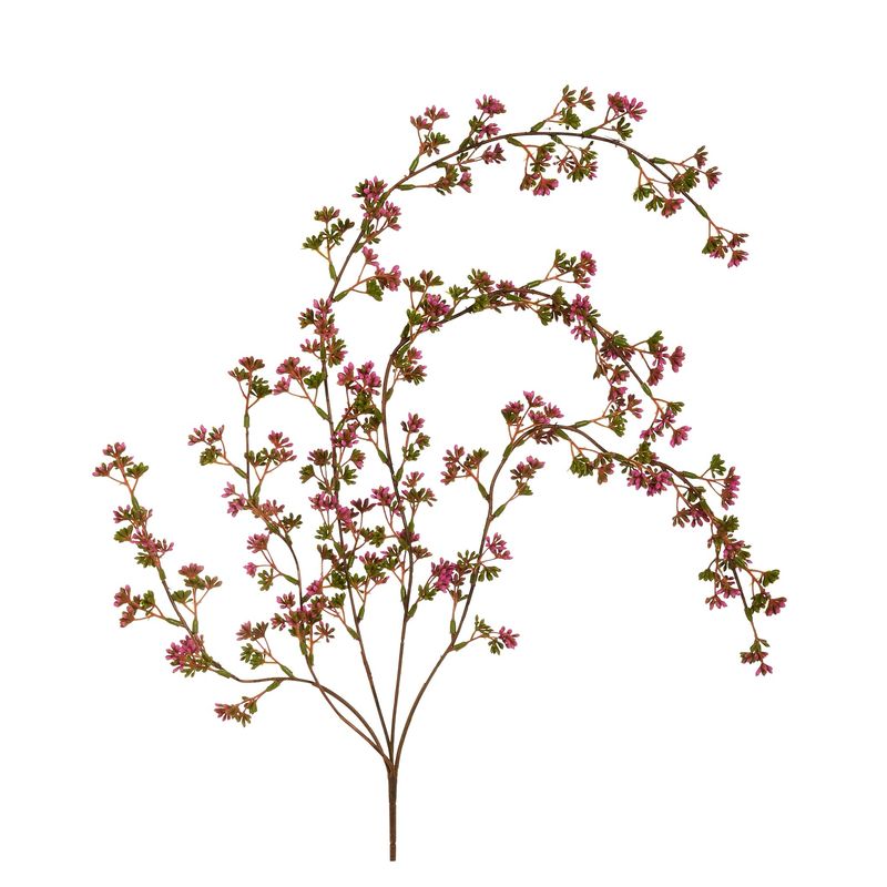 ARL 31.5" Pink Hanging Sedum Spray