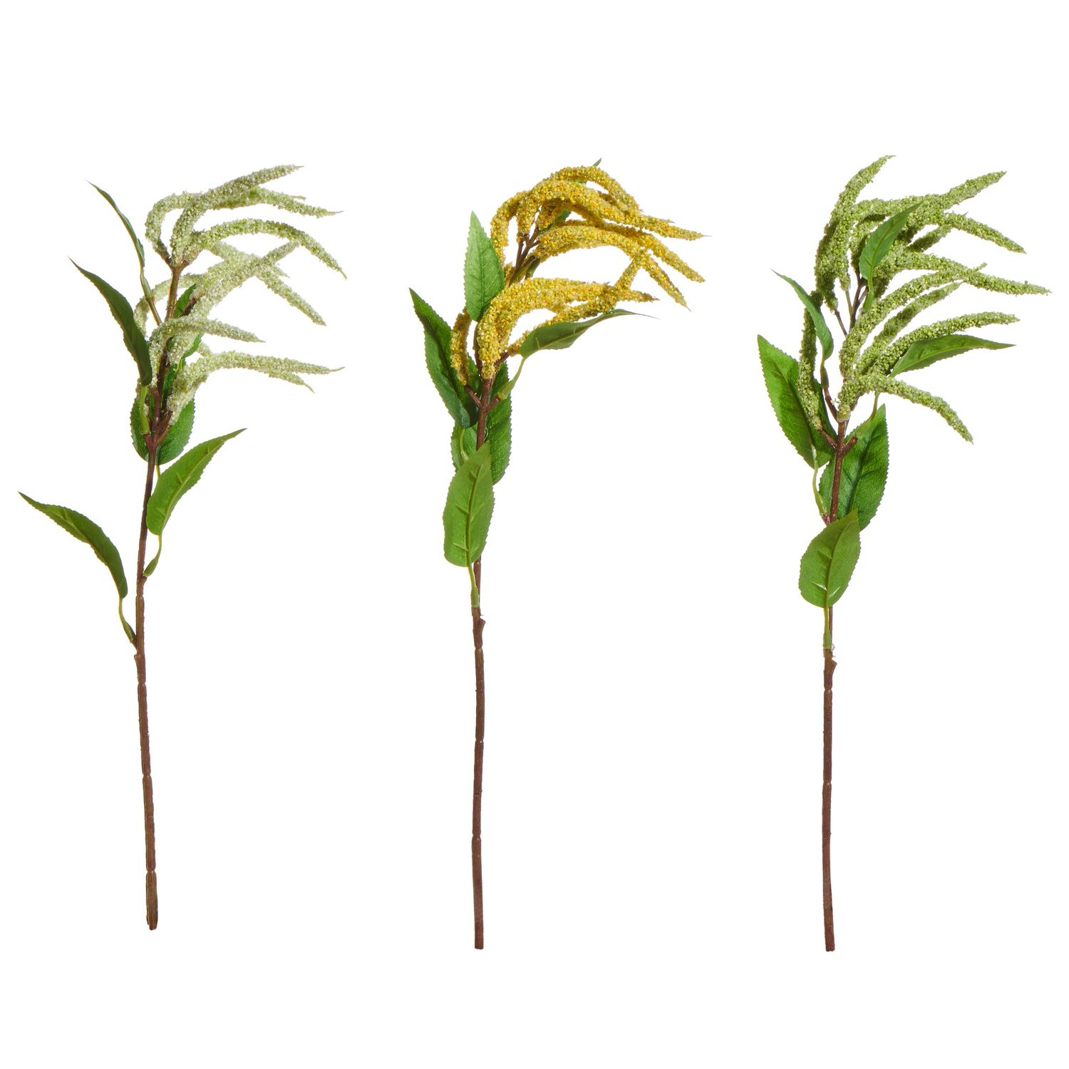 ARL 18" Yellow Hanging Textured Spray