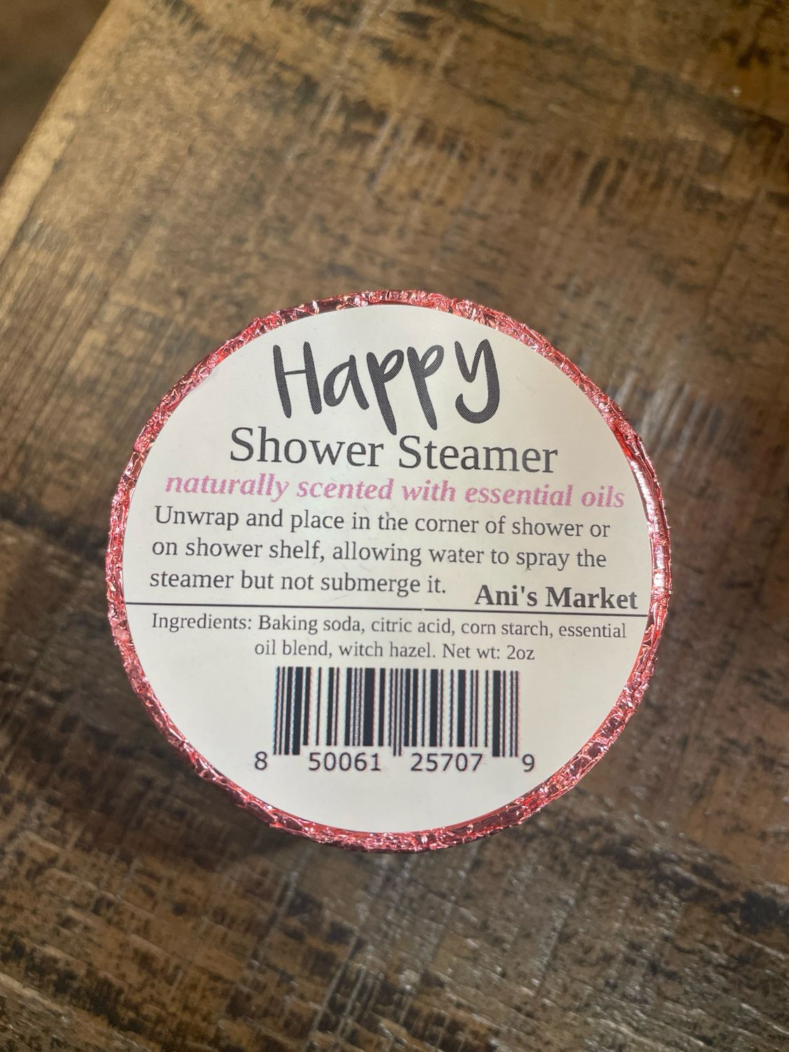 Ani Happy Shower Steamer