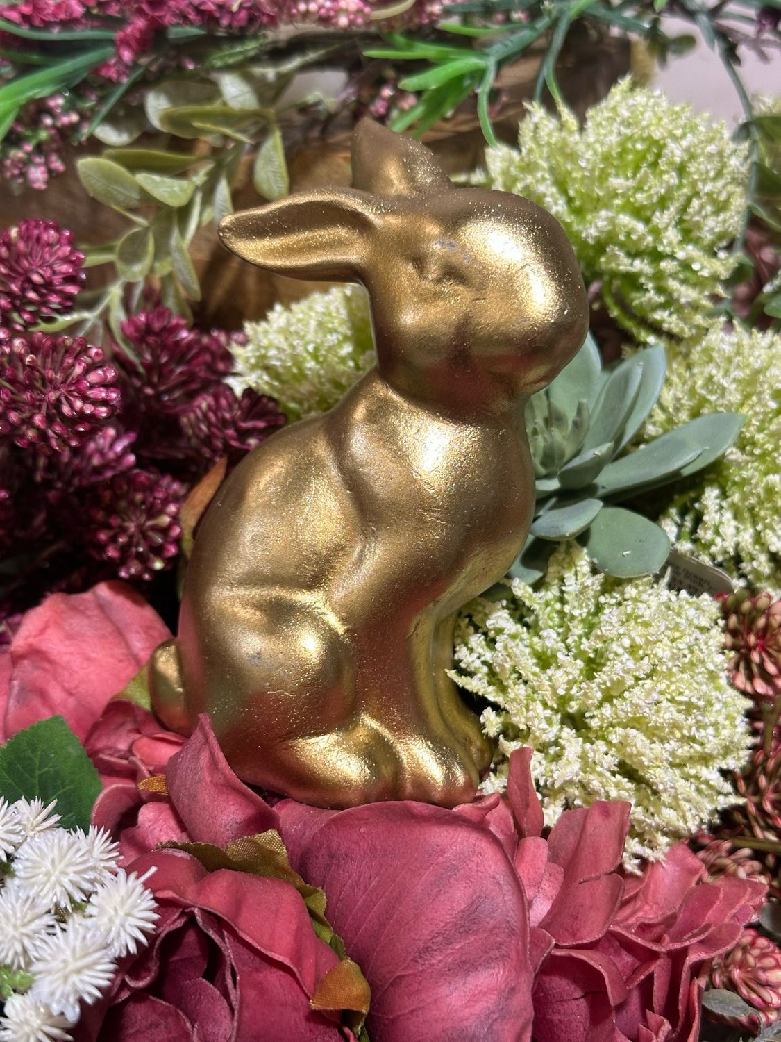 WTC Tall Golden Bunny