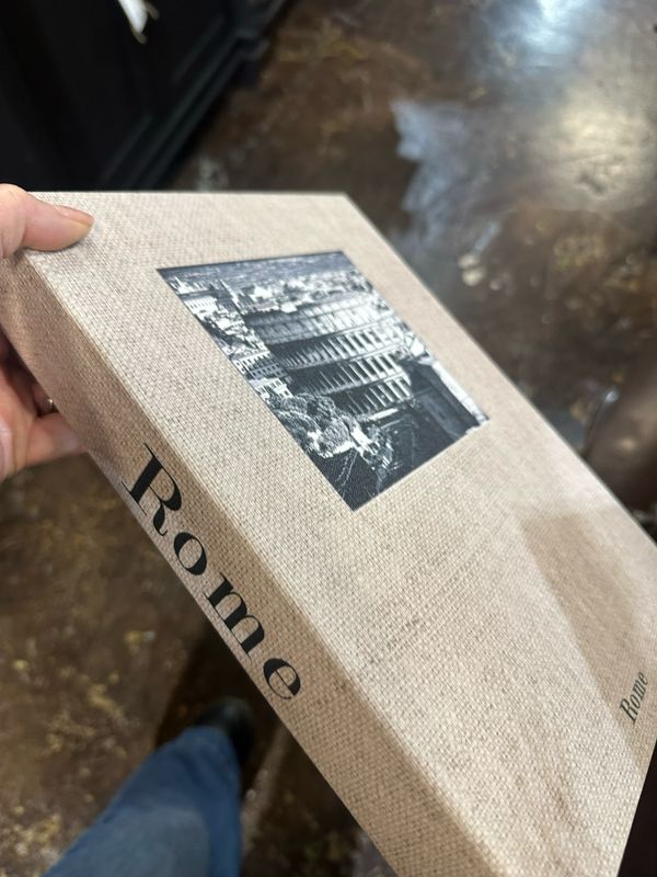 CCO Rome Storage Book Linen 11.25x8.5x1.5