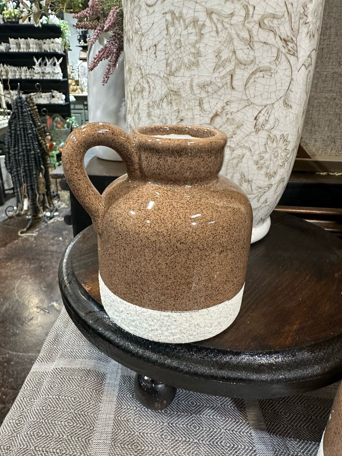 Yng Stoneware Vase 4"