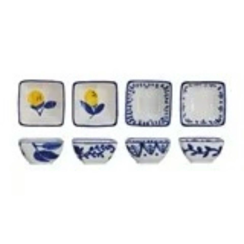 CCO 4 Styles 3" Sq Dish