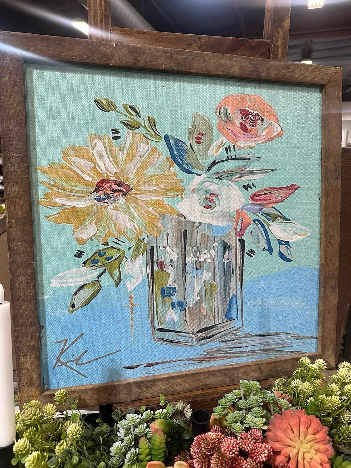 SCM 24x24 Sunny Day Floral