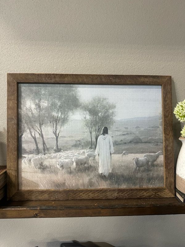 SCM 18x24 Jesus Flock