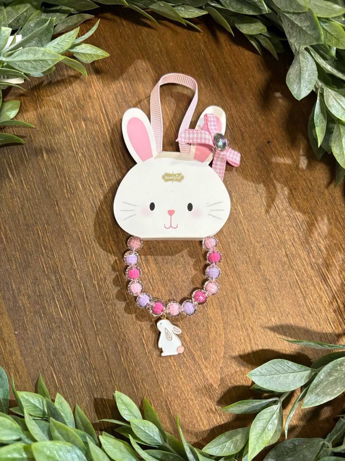 MP Pink Easter Charm Bracelet
