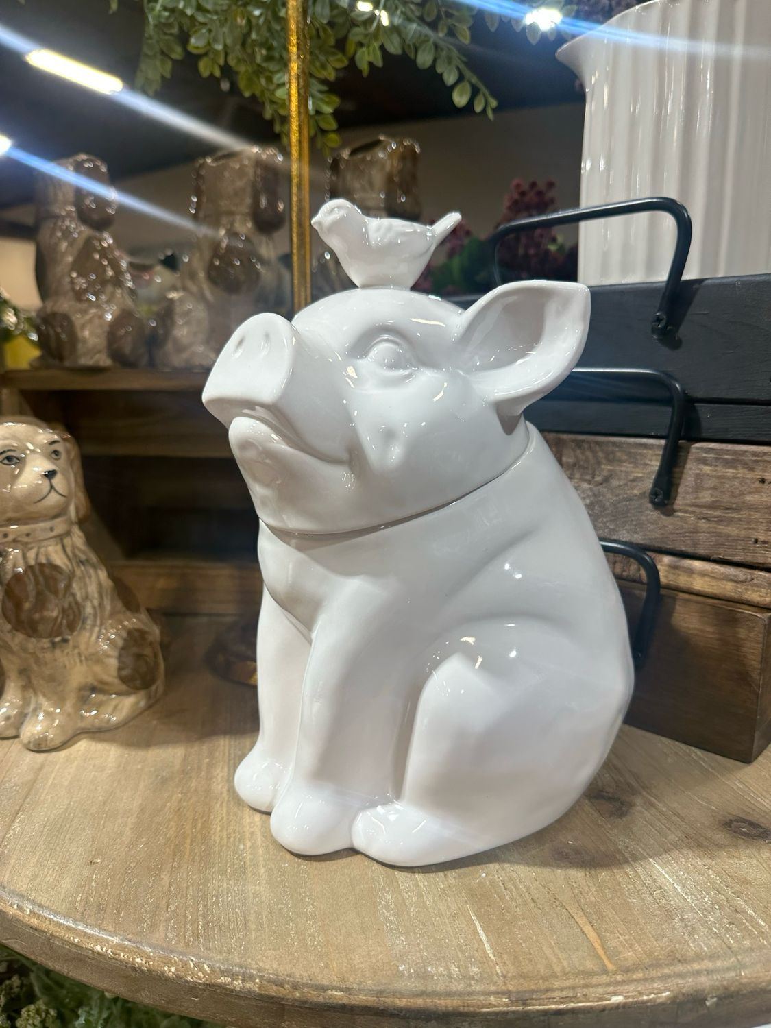 CTW Piglet Cookie Jar 11x6