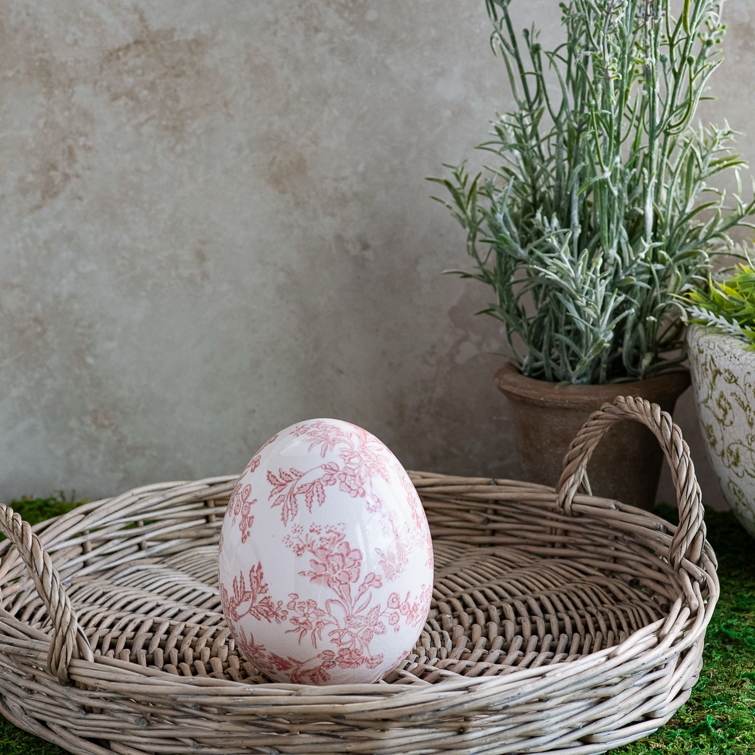 PDG 4.5" Rose Heirloom Egg