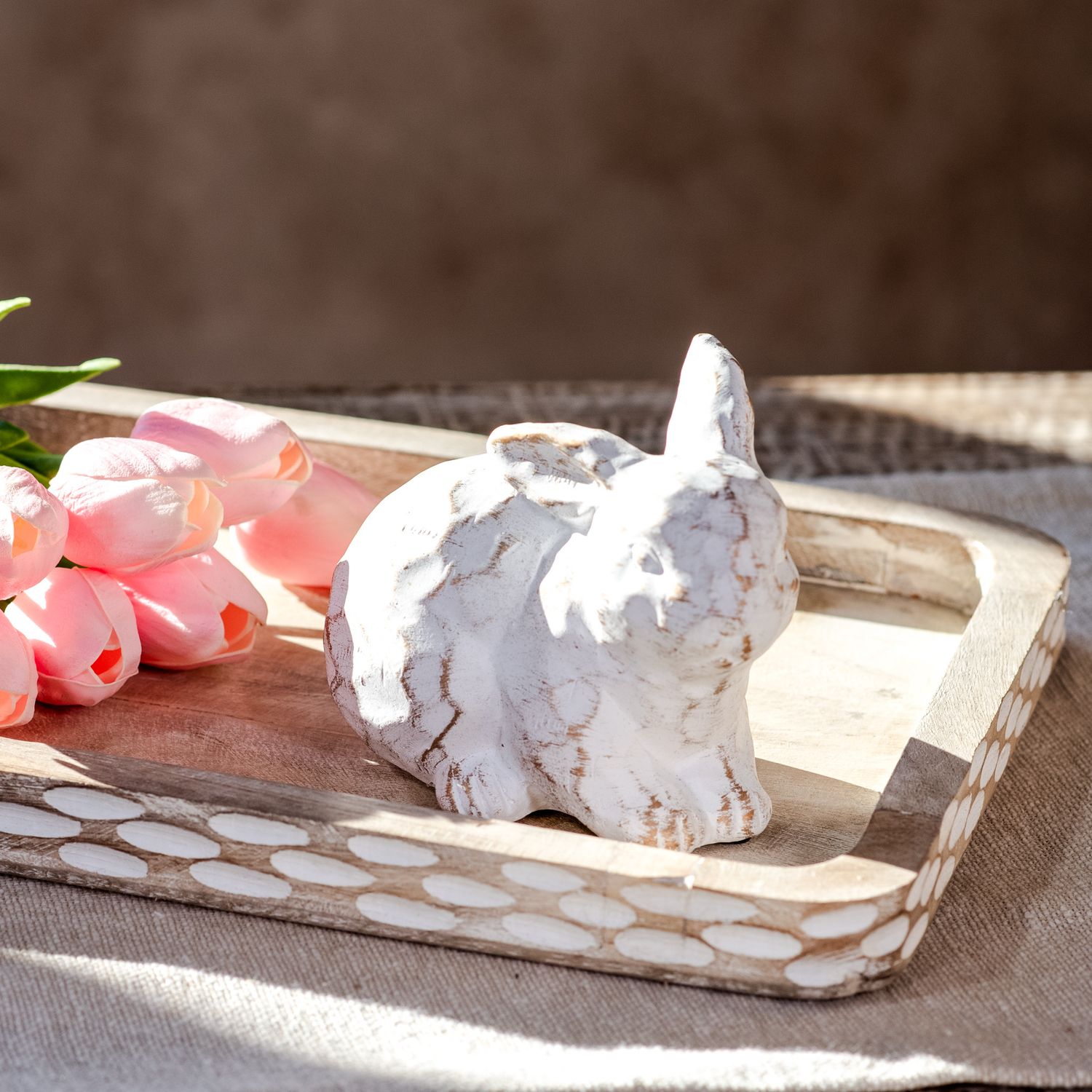 PDG 5.25x4 Gold Wash Bunny