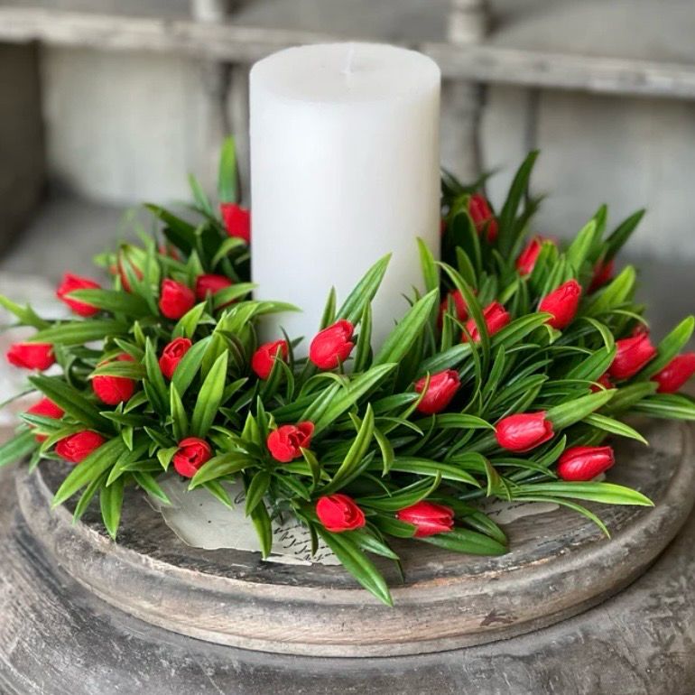 Lan Red 4" Teacup Tulip CR