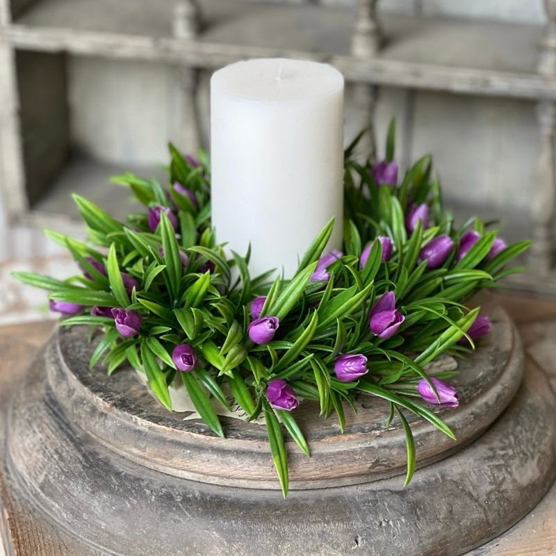 Lan Purple 4" Teacup Tulip CR