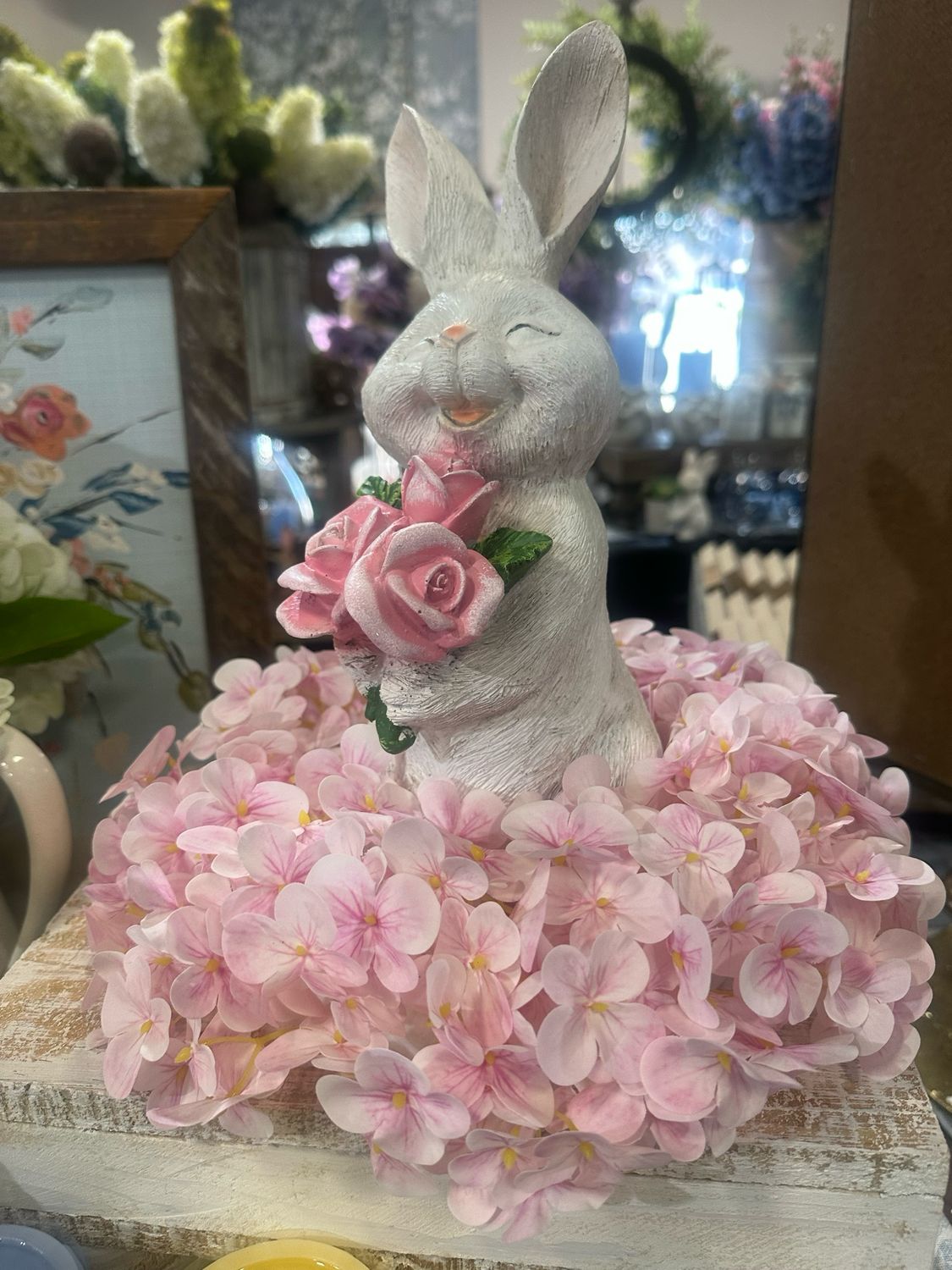 Lan Pink 12" Saylor Hydrangea Wreath