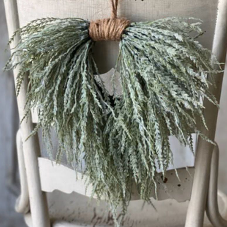 Lan Cream 15" Ever After Sage Wreath