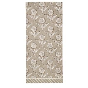 MP Stripe Taupe Printed Towel