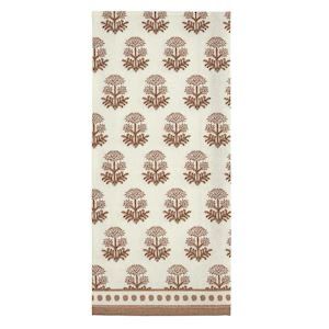 MP Dot Edge Taupe Printed Towel