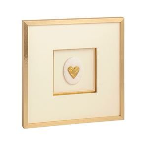 MP Framed Intaglio Heart Wall Art 9x9