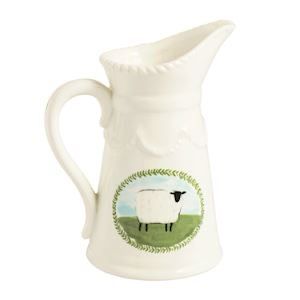 MP Sheep Mini Pitcher Vase 4.25"