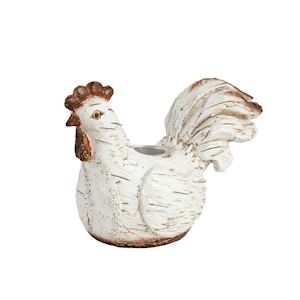 MP Sm Resin Rooster Taper Holder