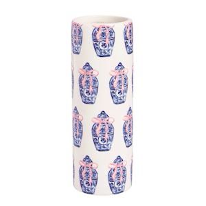 MP Jar Pattern Stem Vase 6.5"