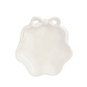 MP White Bow Ring Dish