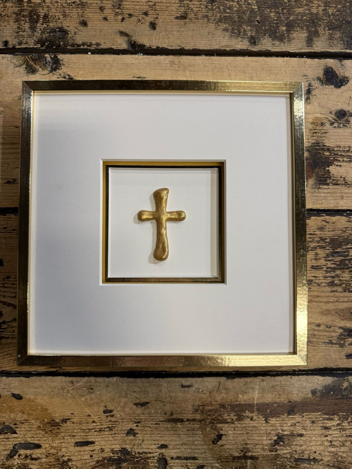MP Framed Cross Wall Art 9x9