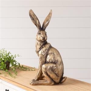 Aud Gold Standing Hare 21x11