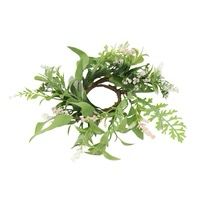 WTC Pink &amp; White Yarrow Mini Ring 2.25" Inner