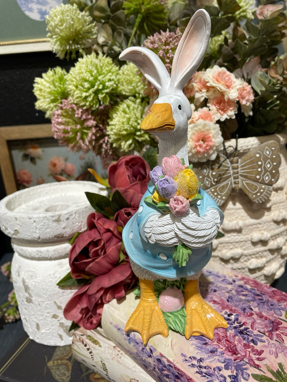 Han Blue Ducky Bunny Ears 9"