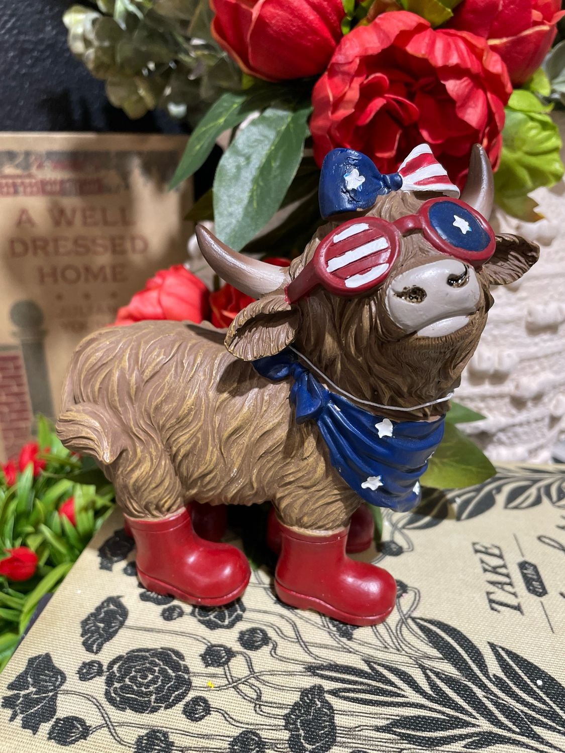 Han Bow Red Boots High 6x5.5