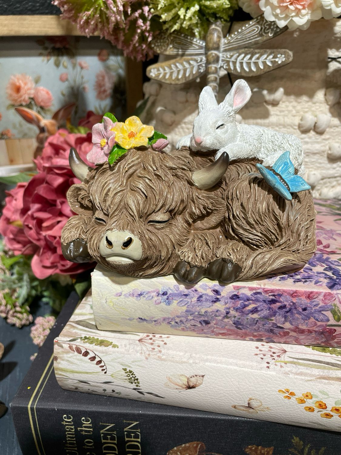 Han Blue Butterfly Bunny &amp; High 6x4