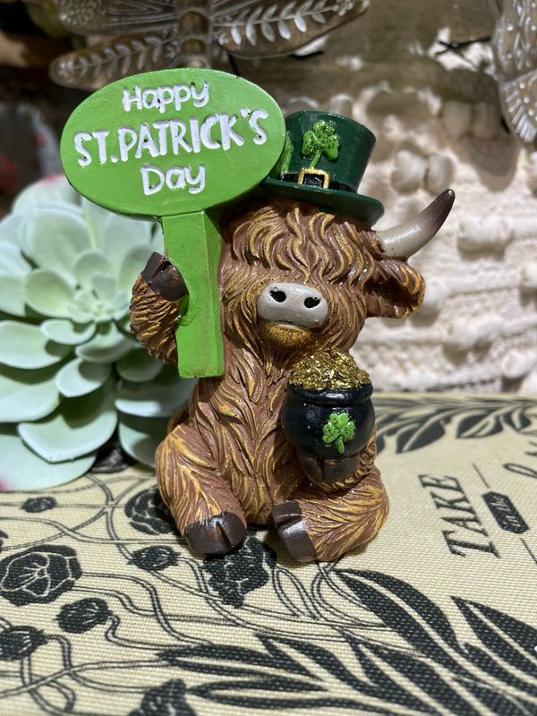 Han Happy Shamrock Top Hat High 4"