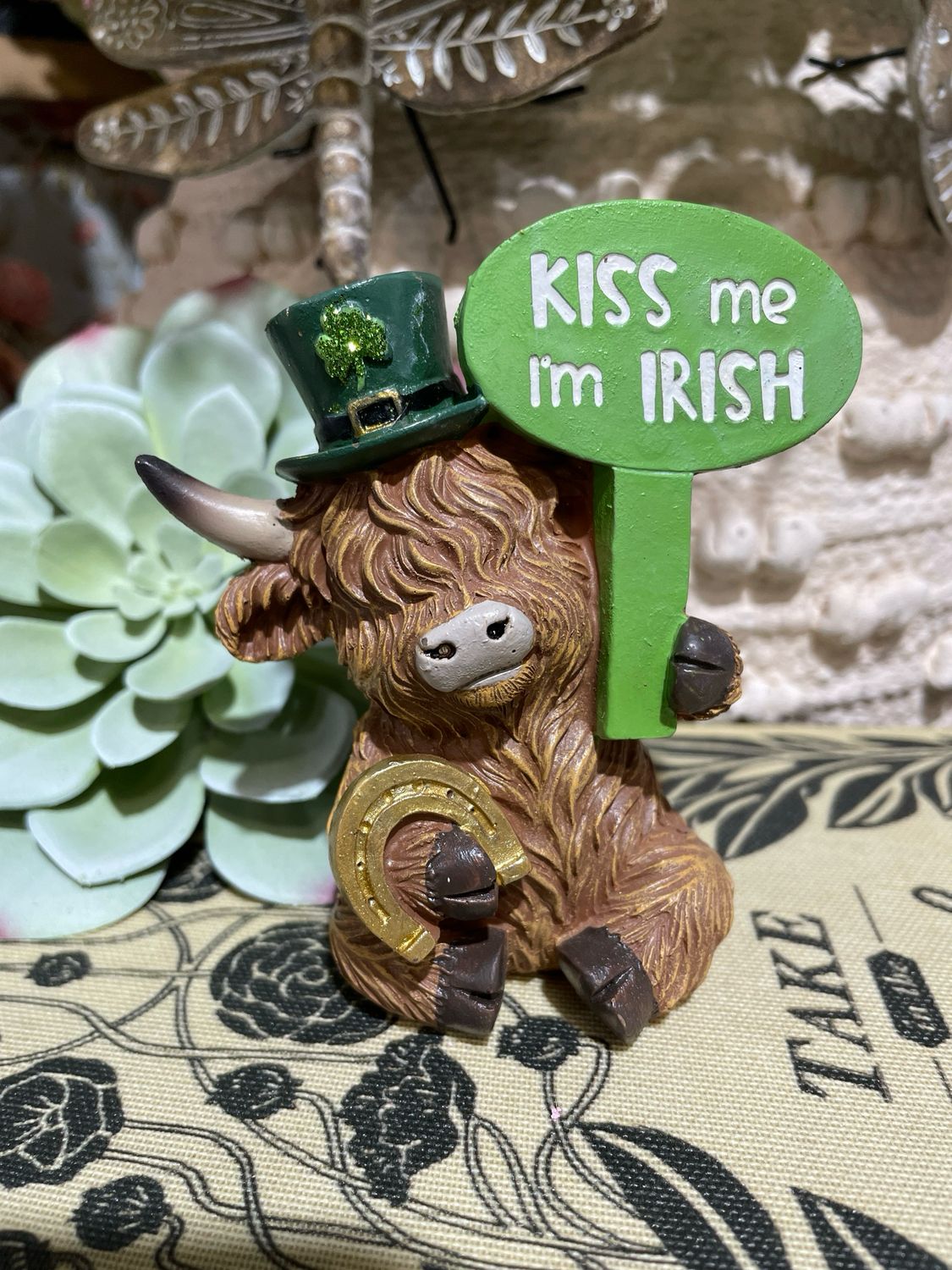 Han Kiss Shamrock Top Hat High 4"