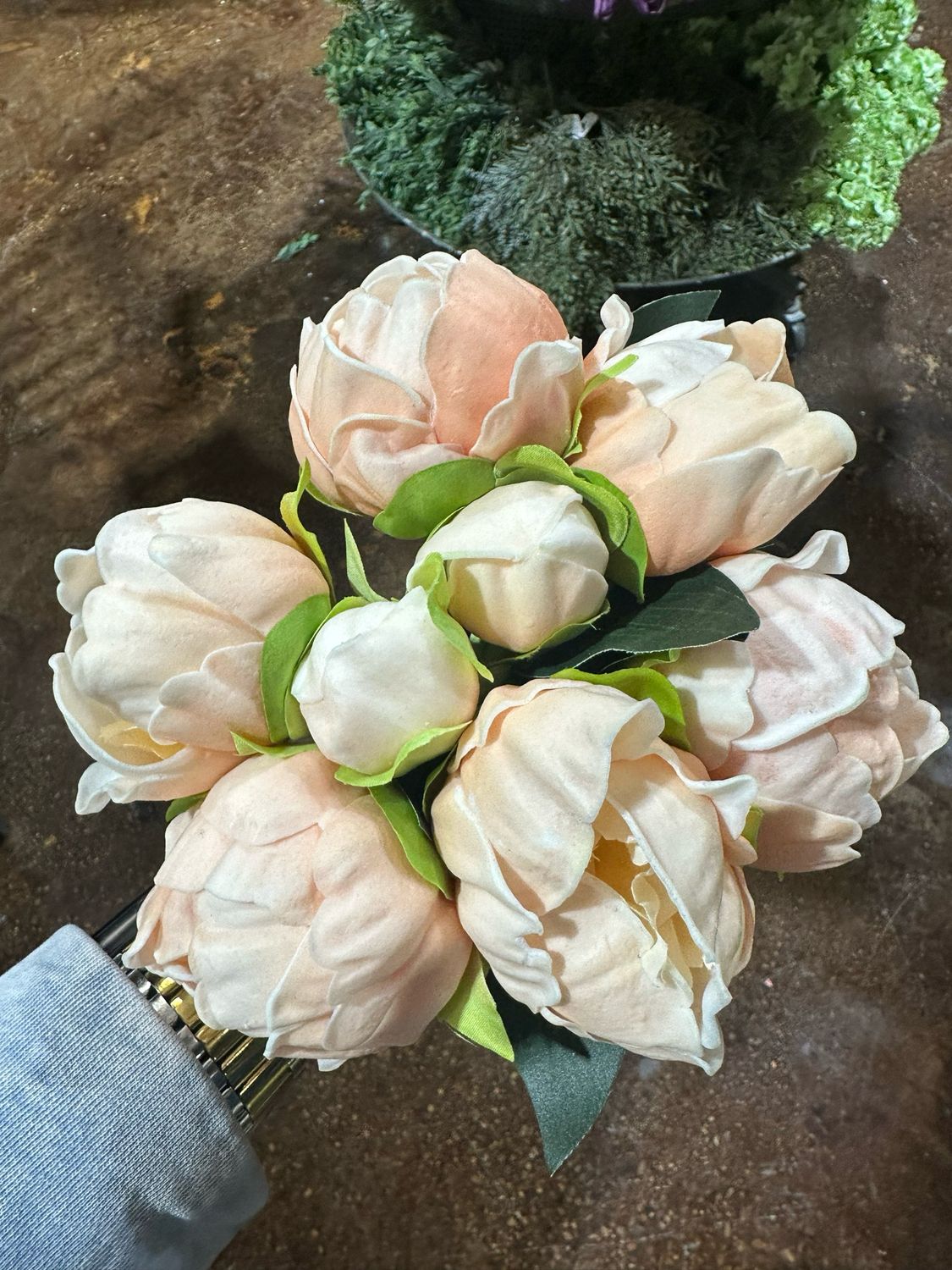 ANG 10.5" Peony Peach