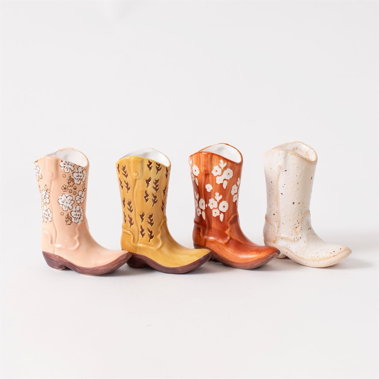 Aud Orange Mini Cowgirl Boot 4"