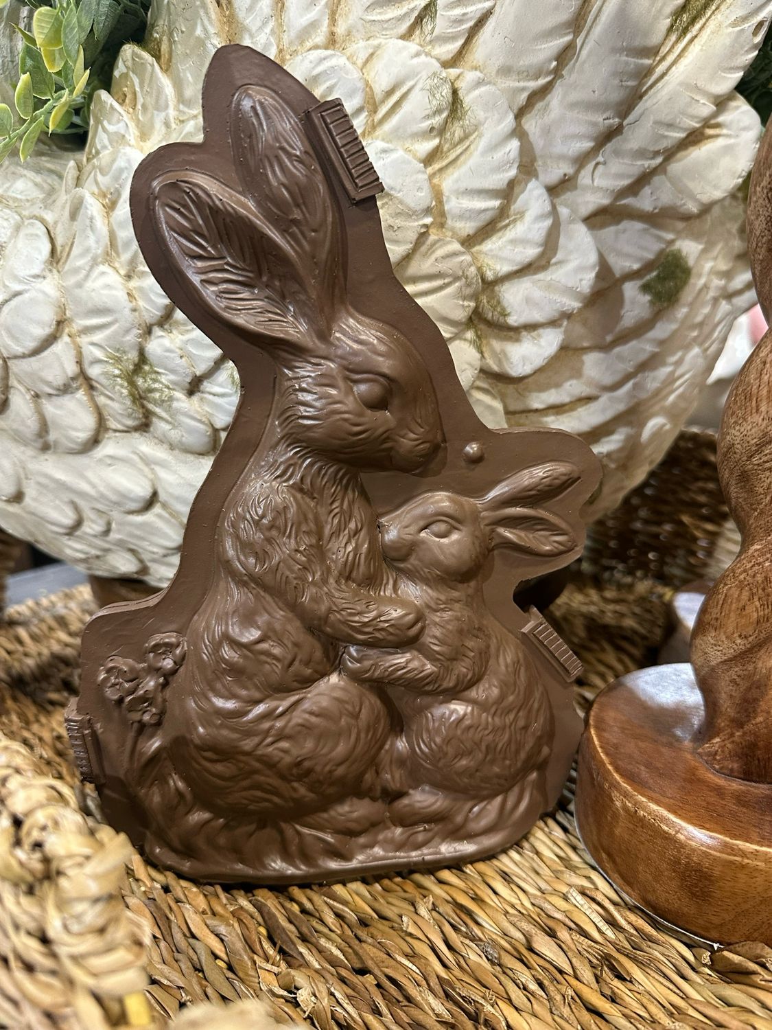 Reg 9.5" Resin Chocolate Bunny Mold