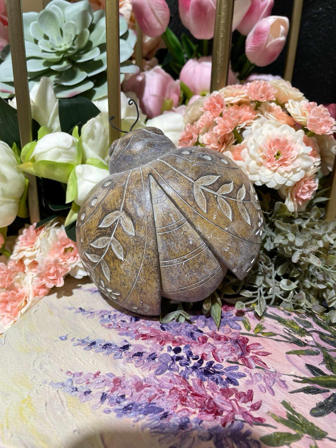 Reg Ladybug Garden Insect 4.5x4.25